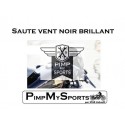 Saute vent noir brillant (Glossy)