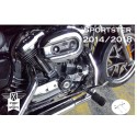 Forward controls SPORTSTER PMS 2004-2013 Noires