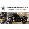 Harley Davidson speedometer side mount