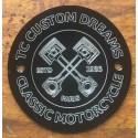 Custom made timer cover for harley davidson