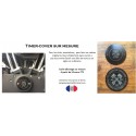 Custom made timer cover for harley davidson