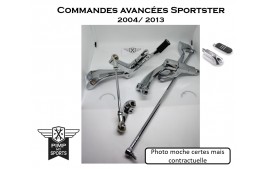 Commandes avancées SPORTSTER PMS 2004-2013 chrome