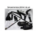 Sportster forward controls 2014/ 17 Black