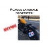 Support de plaque latetrale Sportster 04 & up