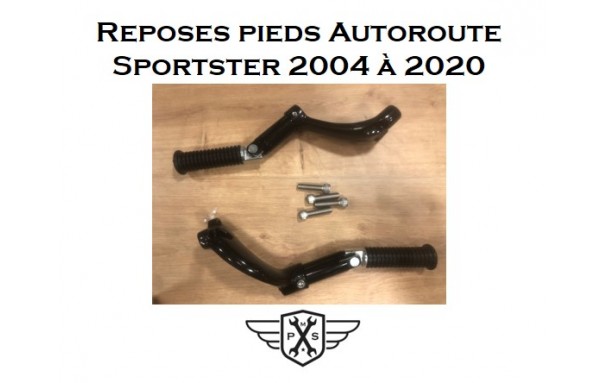 Reposes pieds autoroute Sportster