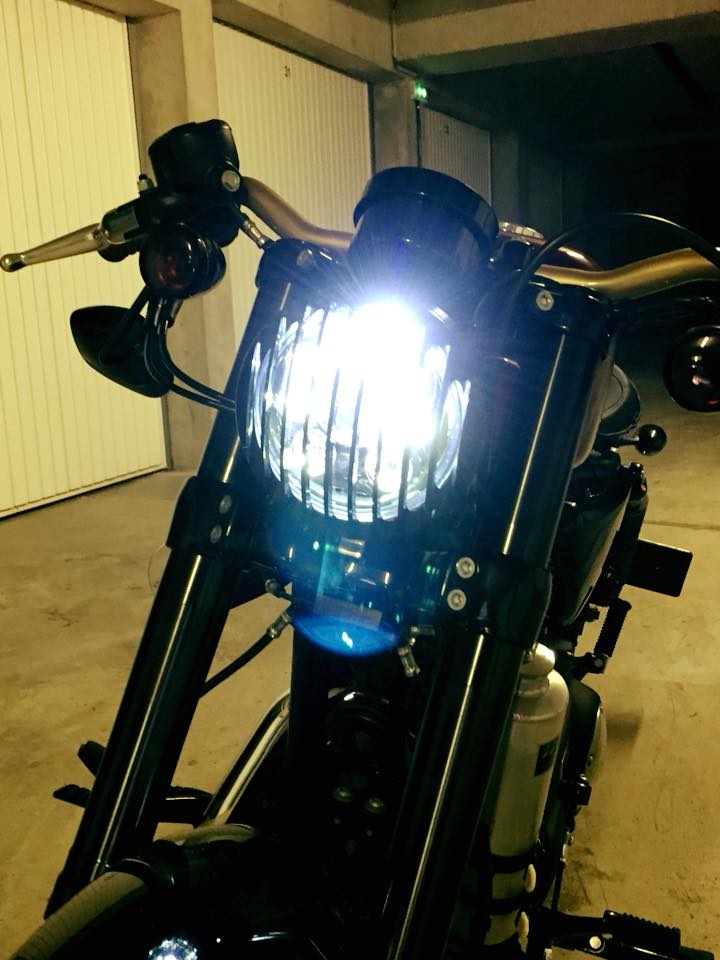 Grille de phare harley SPortster roadster