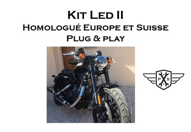 lien vers notre phare a led pour Harley davidson