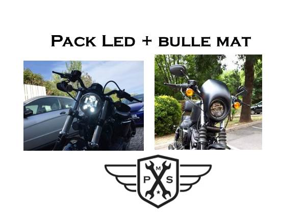 LED et bulle Sportster